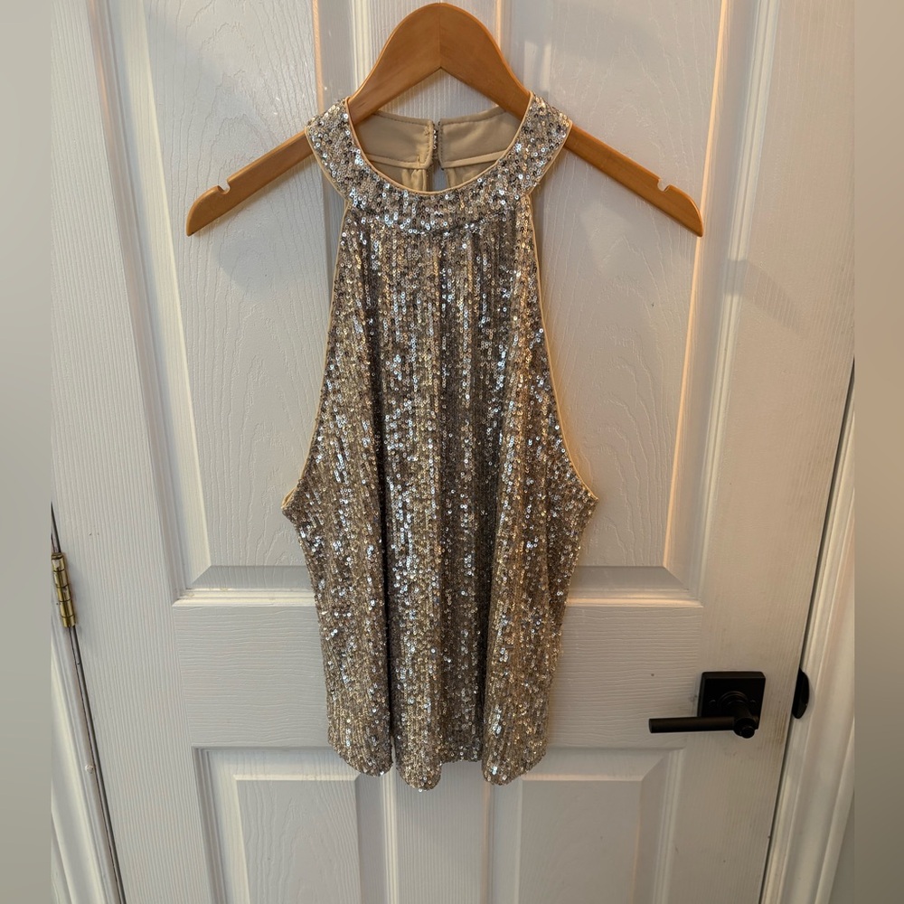 Sparkling Silver women’s top